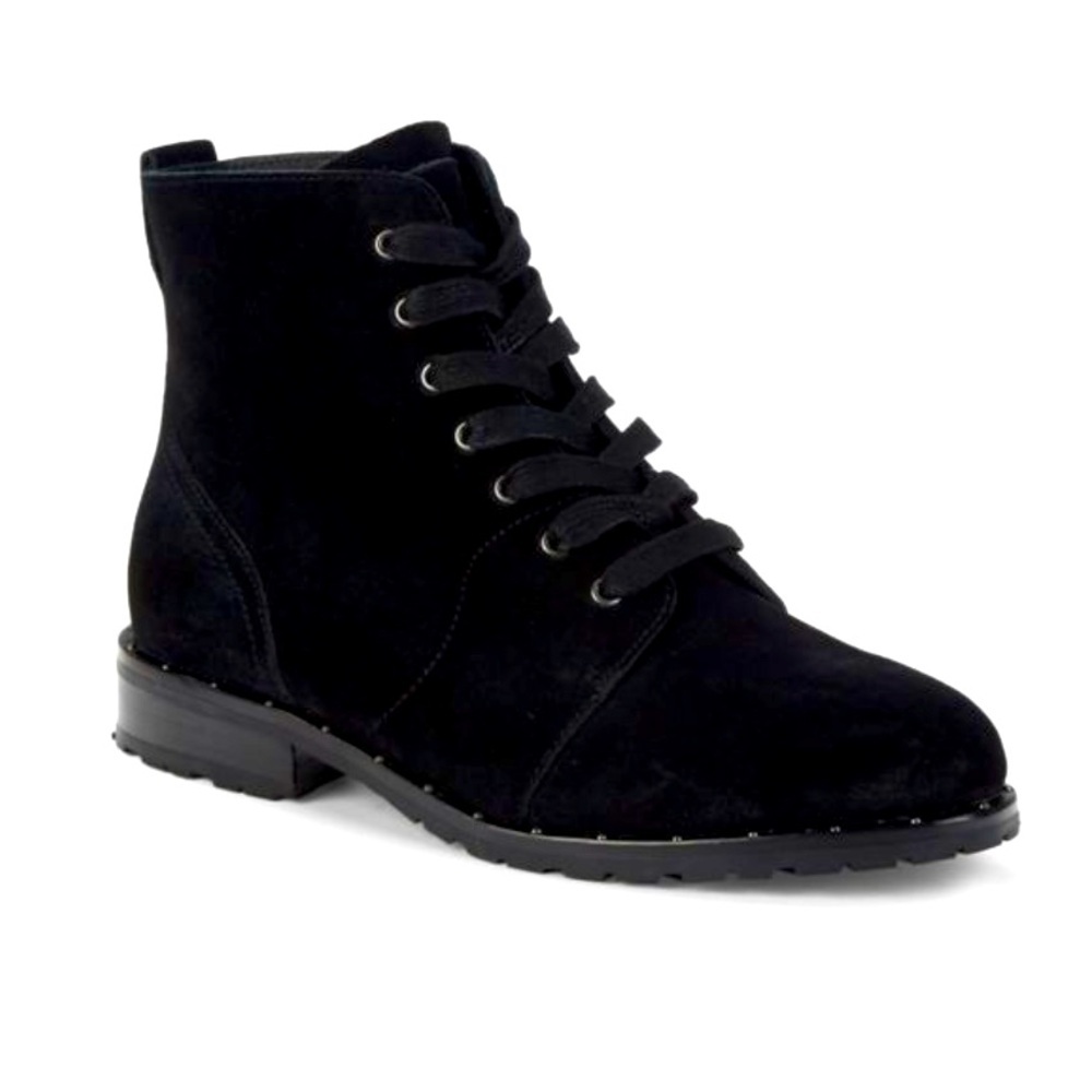 Soludos Riley Suede Lace Up Boot Sz 7